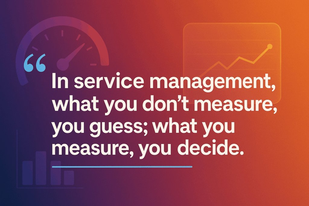 Performance Evaluation in Service Management